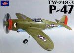 TW748-3K Kit do modelu P47 Thunderbolt 4ch.